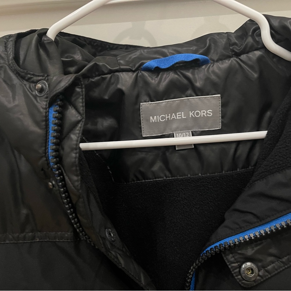 Michael Kors jacket. My son wore this only once
